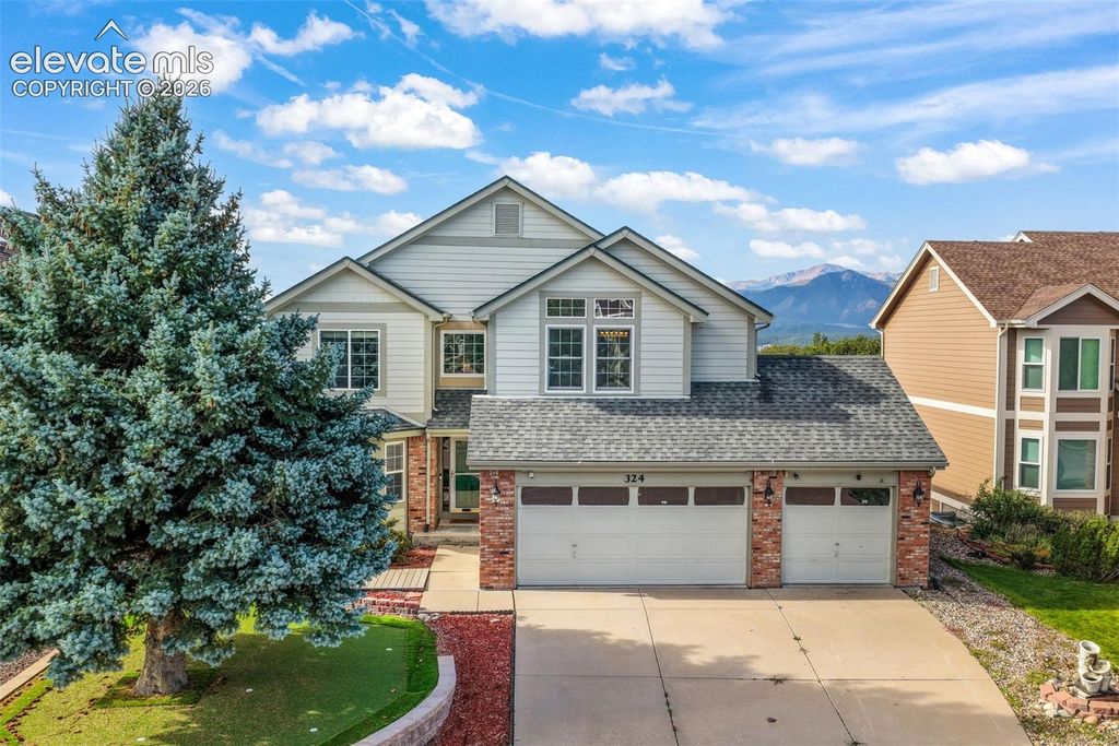 324 Fox Run Circle, Colorado Springs, CO 80921 — exterior