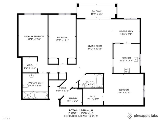 100 N Gary Avenue N 304, Wheaton, IL 60187