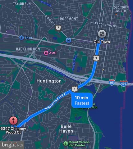 6347 CHIMNEY WOOD CT, Alexandria, VA 22306