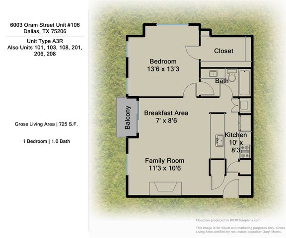 6003 Oram Street 203, Dallas, TX 75206