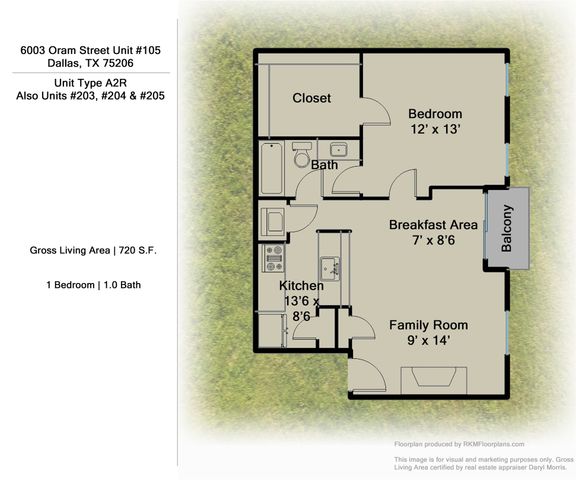 6003 Oram Street 203, Dallas, TX 75206