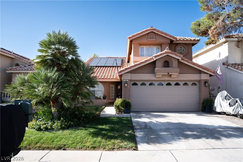 8301 Hollow Wharf Drive, Las Vegas, NV 89128 — exterior