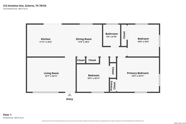 213 AVIATION AVE, Schertz, TX 78154
