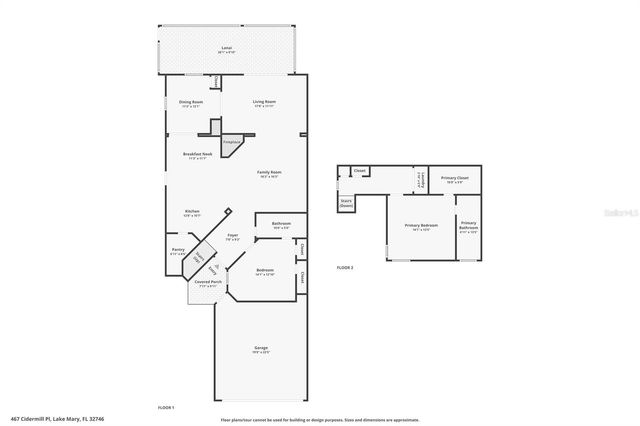 467 CIDERMILL PLACE, Lake Mary, FL 32746