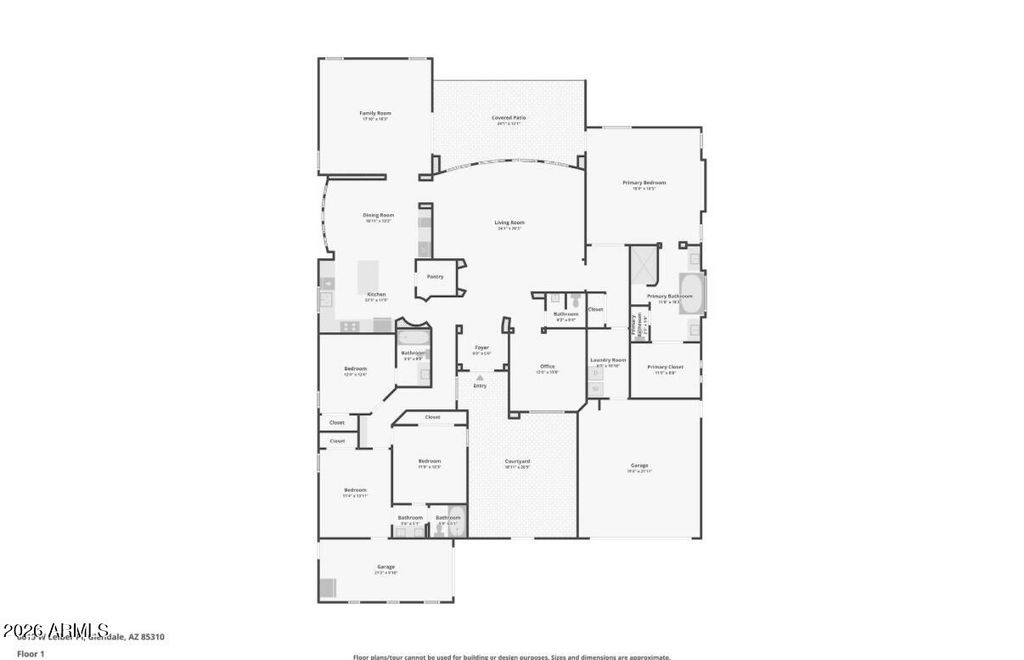Image 18 of property listing at 6615 W LEIBER Place, Glendale, AZ 85310