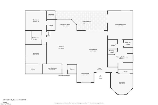 1316 NE 20th ST, Cape Coral, FL 33909