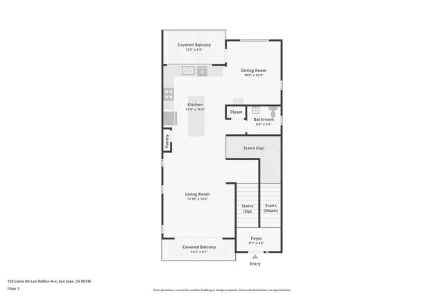 132 Llano De Los Robles Avenue, San Jose, CA 95136