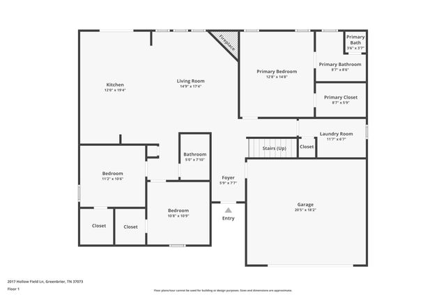 2017 Hollowfield Ln, Greenbrier, TN 37073