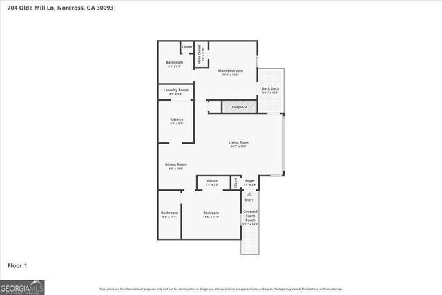 704 Olde Mill Lane, Norcross, GA 30093