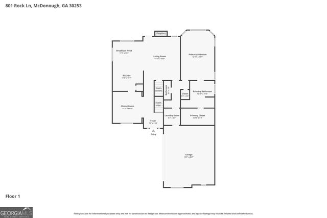 801 Rock Lane, Mcdonough, GA 30253