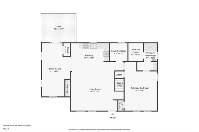 556 Hitchcock Road, Dallas, GA 30157
