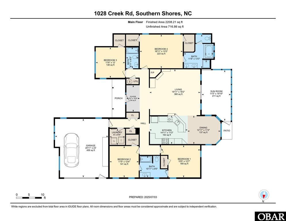 Image 46 of property listing at 1028 Creek Road Lot# 7, Kitty Hawk, NC 27949