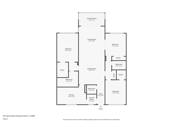 821 Cypress Boulevard 211, Pompano Beach, FL 33069