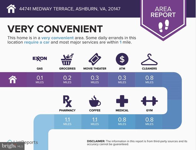 44741 MEDWAY TER, Ashburn, VA 20147