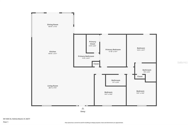 501 65TH STREET, Holmes Beach, FL 34217