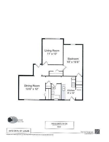 4414 N Saint Louis Avenue 1A, Chicago, IL 60625