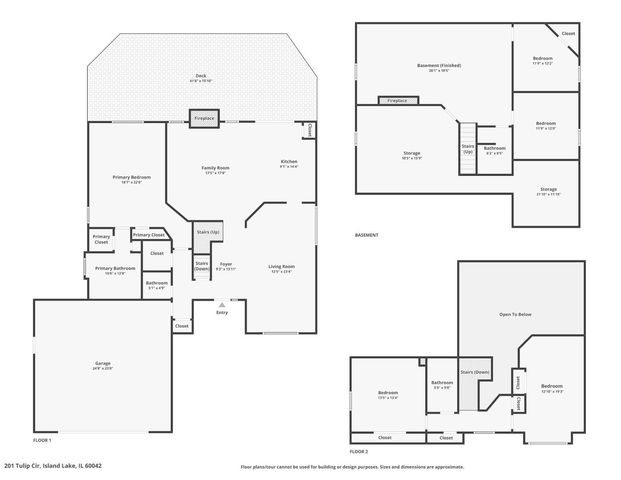 201 Tulip Circle, Island Lake, IL 60042