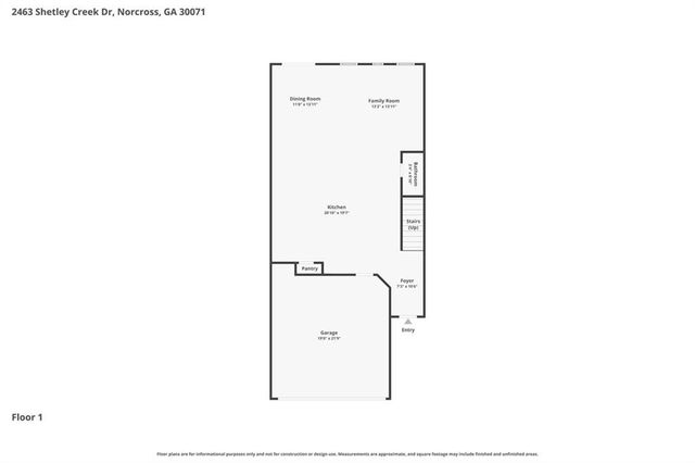 2463 Shetley Creek Drive, Norcross, GA 30071