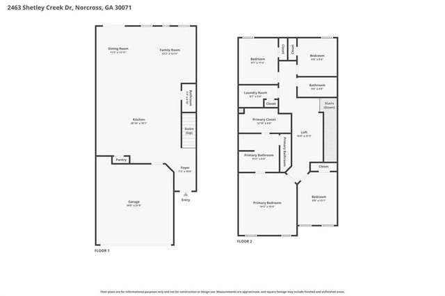 2463 Shetley Creek Drive, Norcross, GA 30071