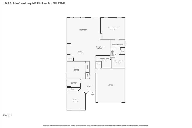 1962 Goldenflare Loop NE, Rio Rancho, NM 87144