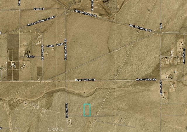 0 Canyon View Road, Lucerne Valley, CA 92356