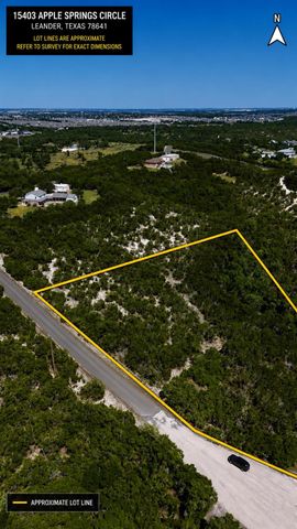 15403 APPLE SPRINGS CIR, Leander, TX 78641