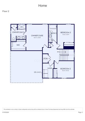 1245 Steller Drive, Lot 2576, Galena, OH 43021