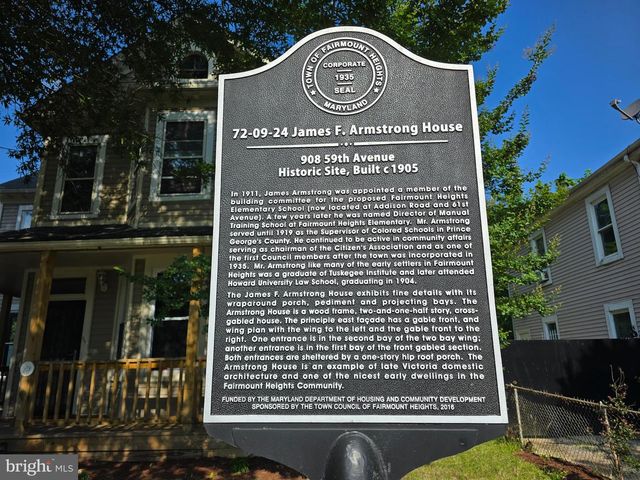 908 59TH, Fairmount Heights, MD 20743