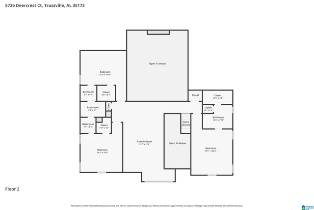 5726 DEERCREST COURT, Trussville, AL 35173