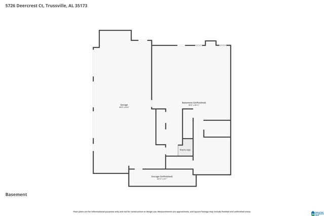 5726 DEERCREST COURT, Trussville, AL 35173