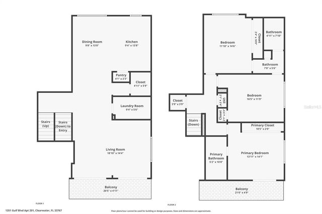 1351 GULF BOULEVARD 201, Clearwater Beach, FL 33767