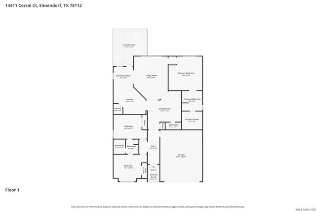14411 CORRAL CT, Elmendorf, TX 78112
