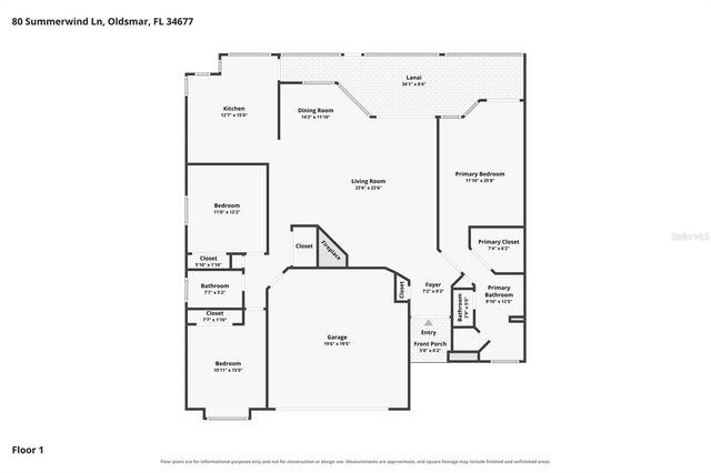 80 SUMMERWINDS LANE, Oldsmar, FL 34677