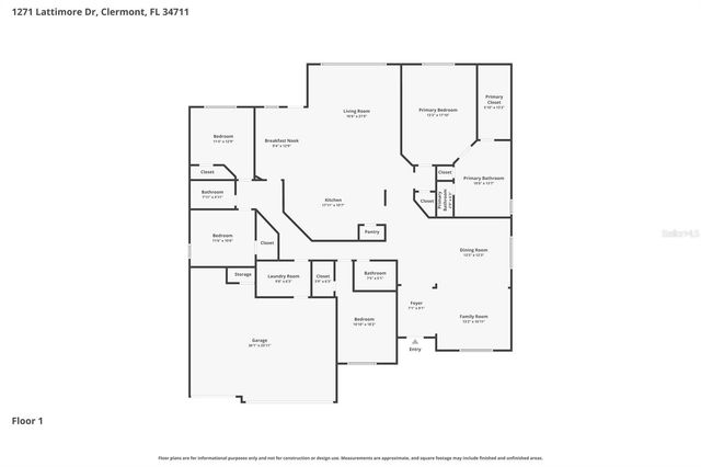 1271 LATTIMORE DRIVE, Clermont, FL 34711