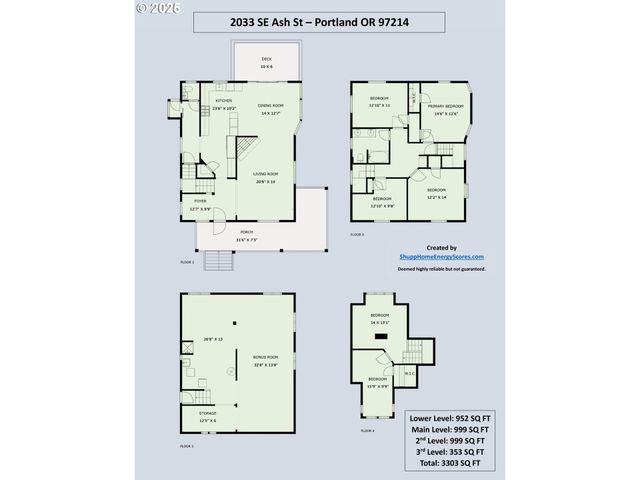 2033 Se ASH St, Portland, OR 97214