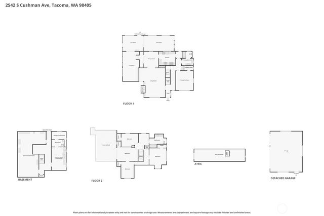 2542 S Cushman Avenue, Tacoma, WA 98405