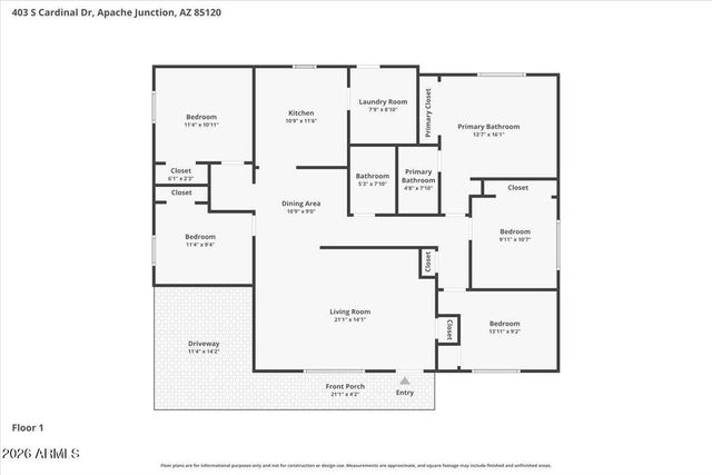 403 S CARDINAL Drive, Apache Junction, AZ 85120