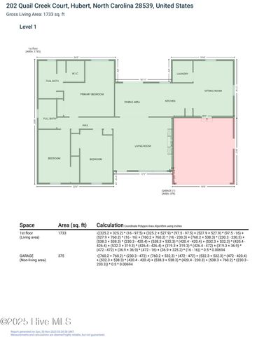 202 Quail Creek Court, Hubert, NC 28539