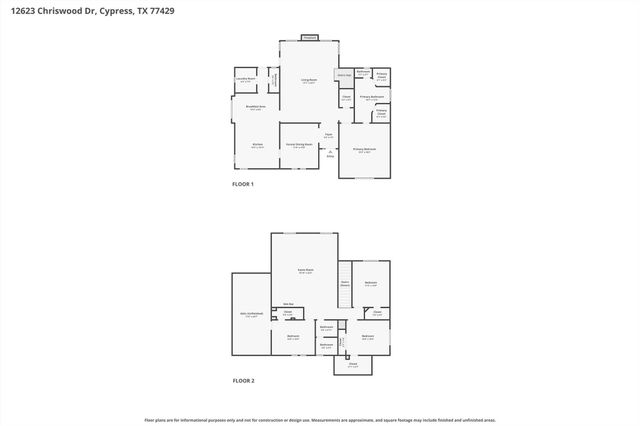 12623 Chriswood Drive, Cypress, TX 77429