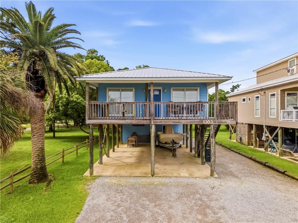 1303 Chaumont Avenue, Dauphin Island, AL 36528 — exterior