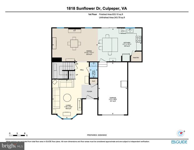 1818 SUNFLOWER DR, Culpeper, VA 22701