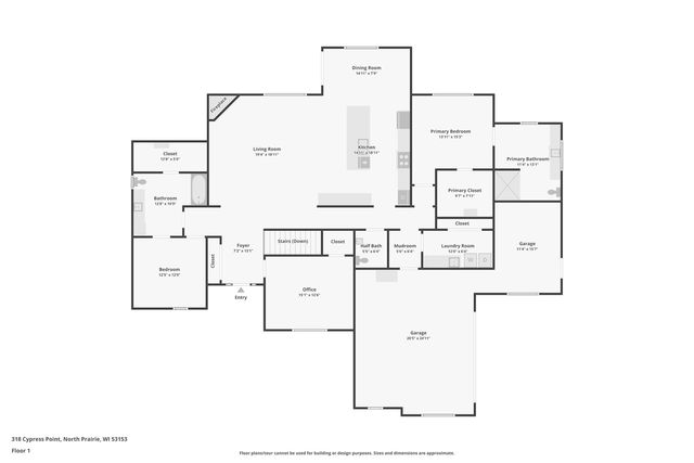 318 Cypress POINT, North Prairie, WI 53153