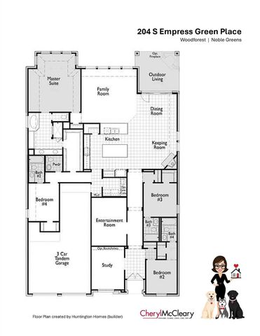 204 S Empress Green Place, Montgomery, TX 77316