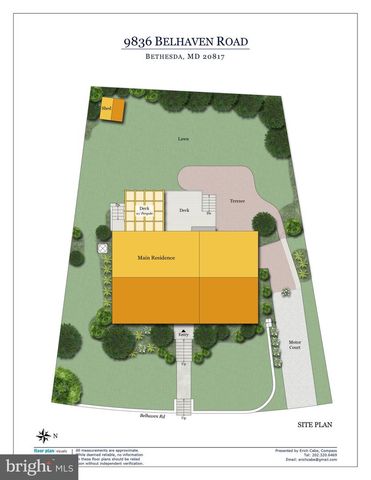 9836 BELHAVEN RD, Bethesda, MD 20817