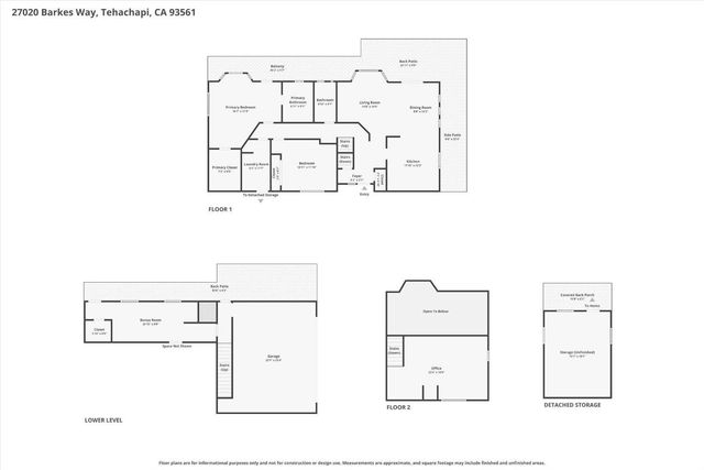 27020 Barkes Way, Tehachapi, CA 93561