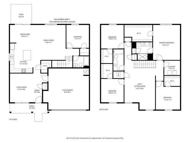 1520 Crested Iris Street, Raleigh, NC 27604