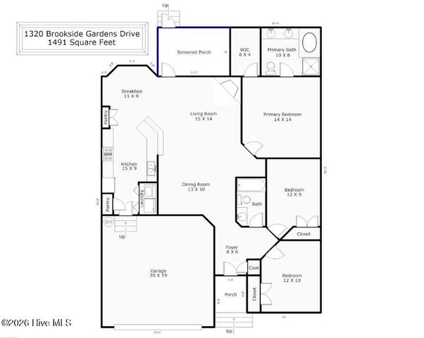 1320 Brookside Gardens Drive, Wilmington, NC 28411