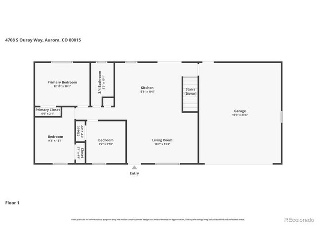 4708 S Ouray Way, Aurora, CO 80015