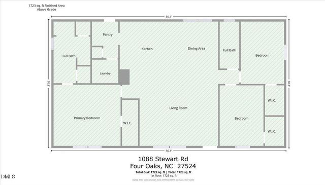 1088 Stewart Road, Four Oaks, NC 27524