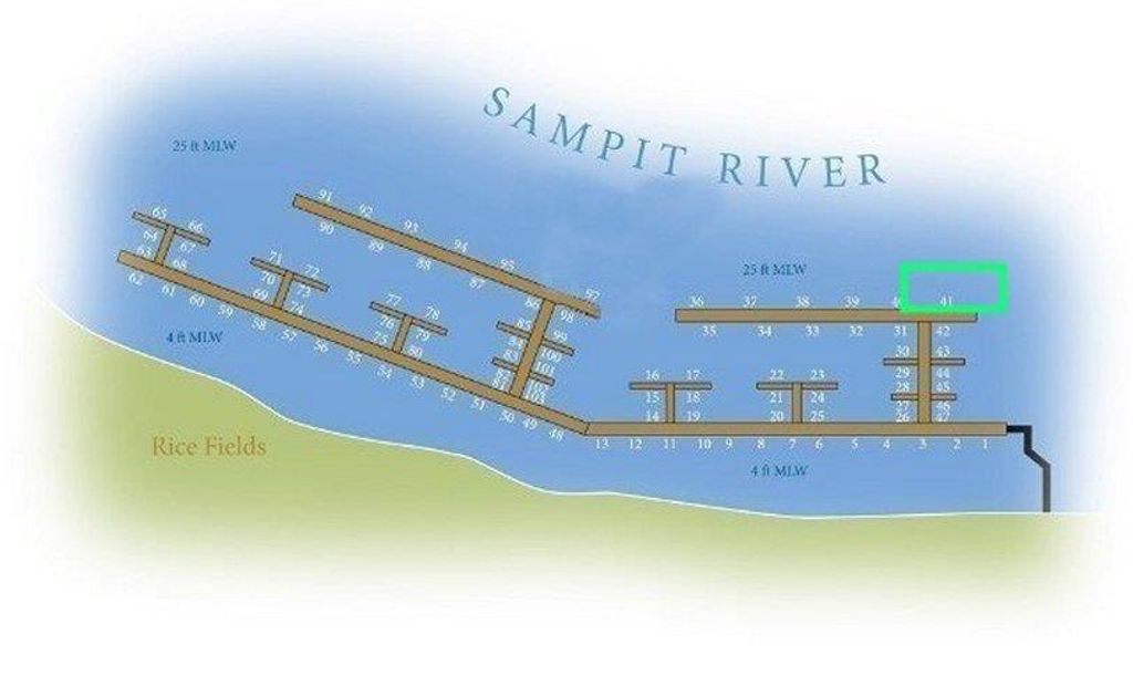 Slip 41 Friendfield Marina, Georgetown, SC 29440